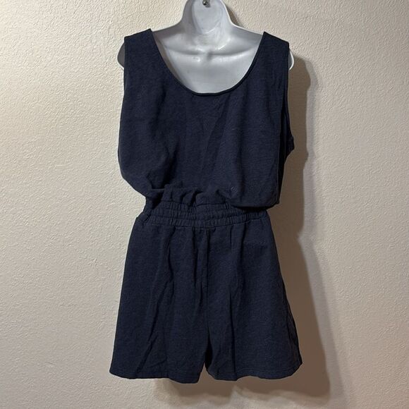 Pure Navy Sleeveless Romper XL - Picture 7 of 7